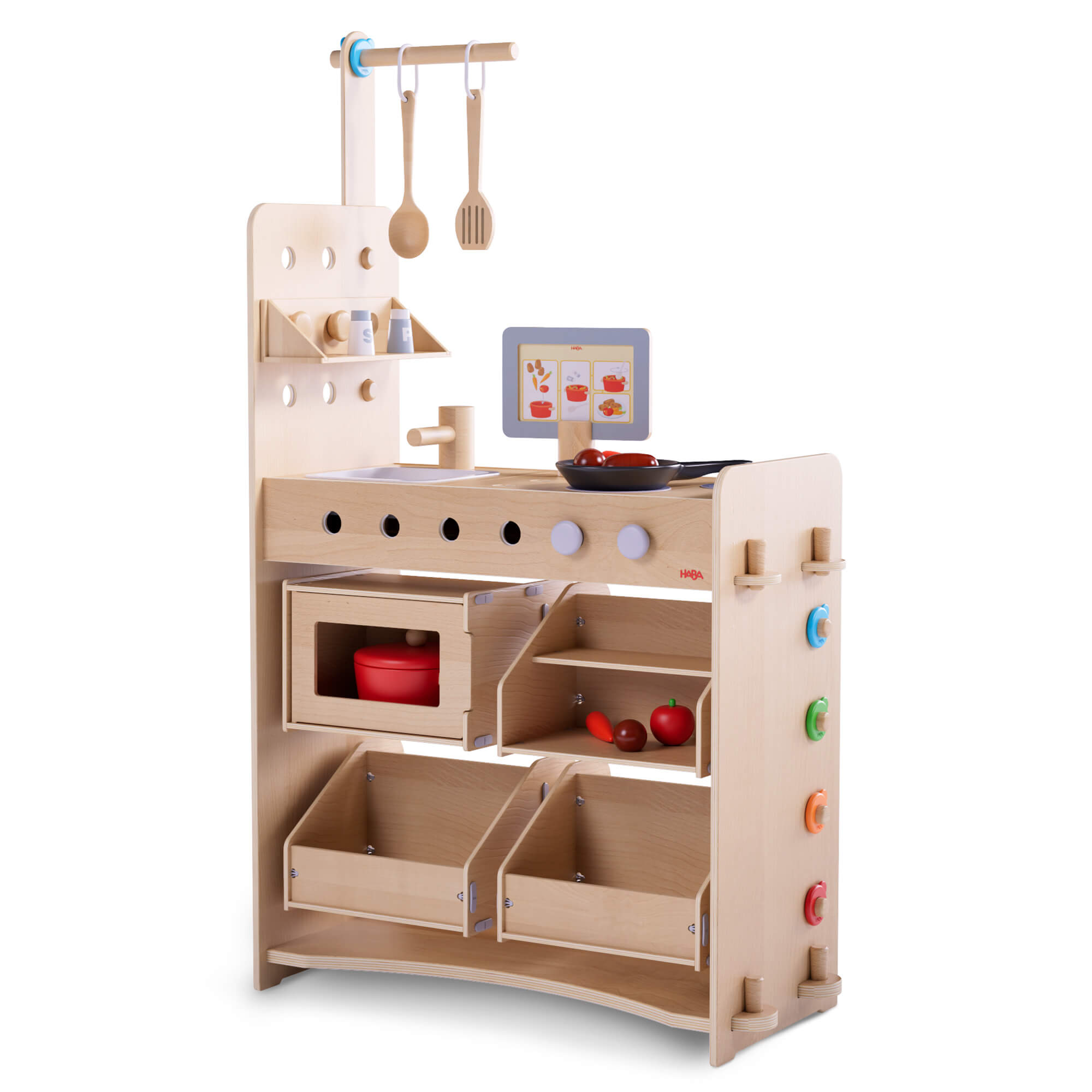 Creative Play 3 in 1 – Play Kitchen, Store & Workshop