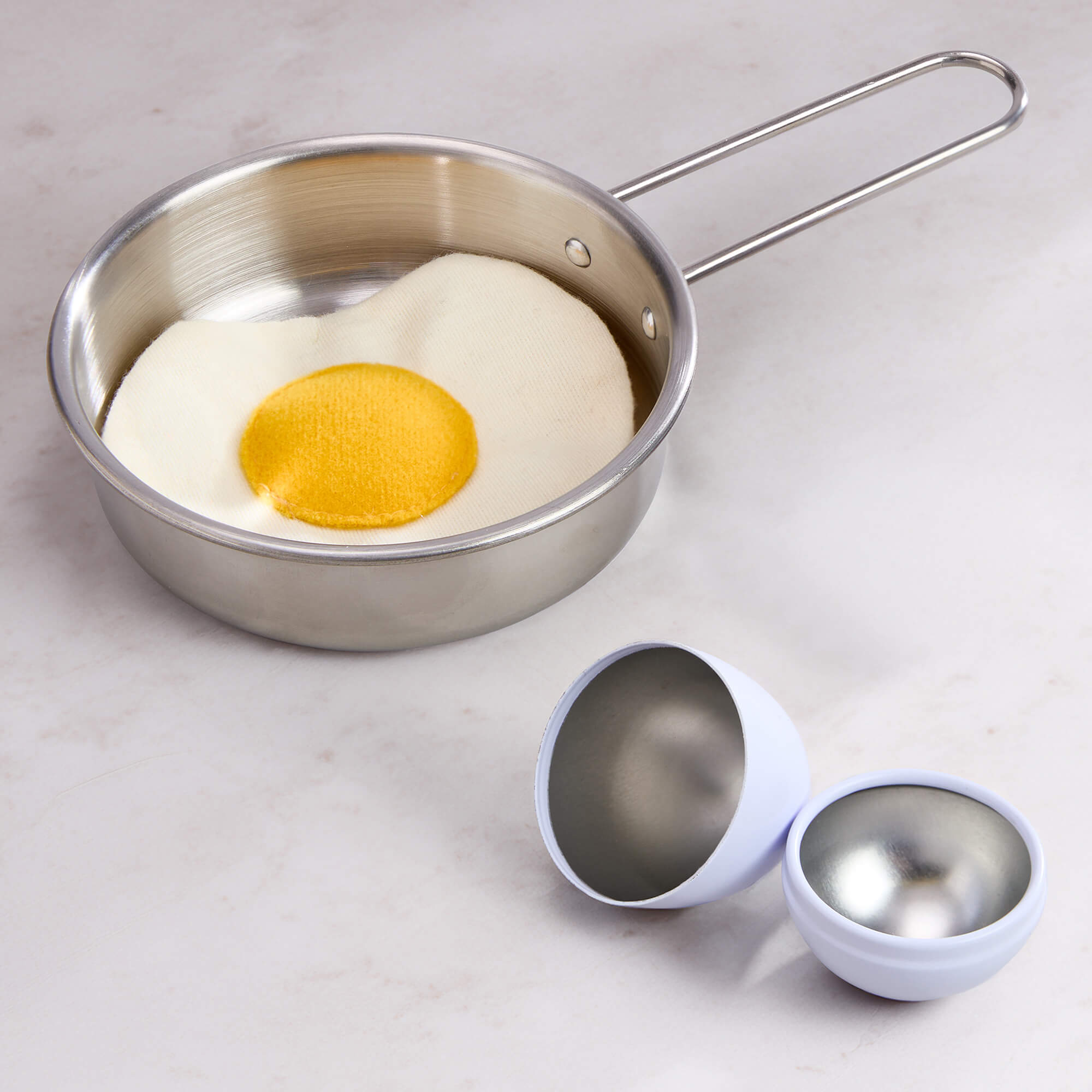 Fried Egg Play Food Set