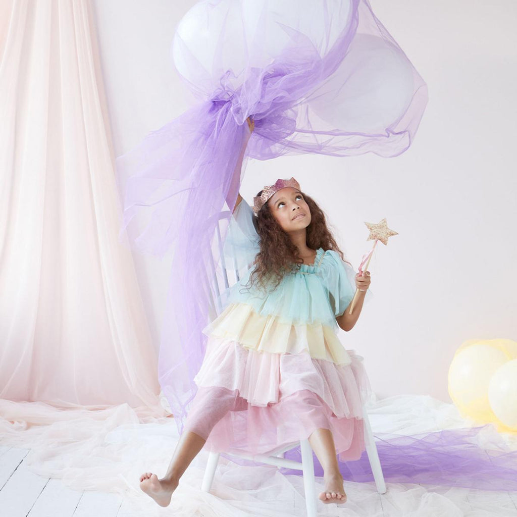 Rainbow Ruffle Princess Costume Set