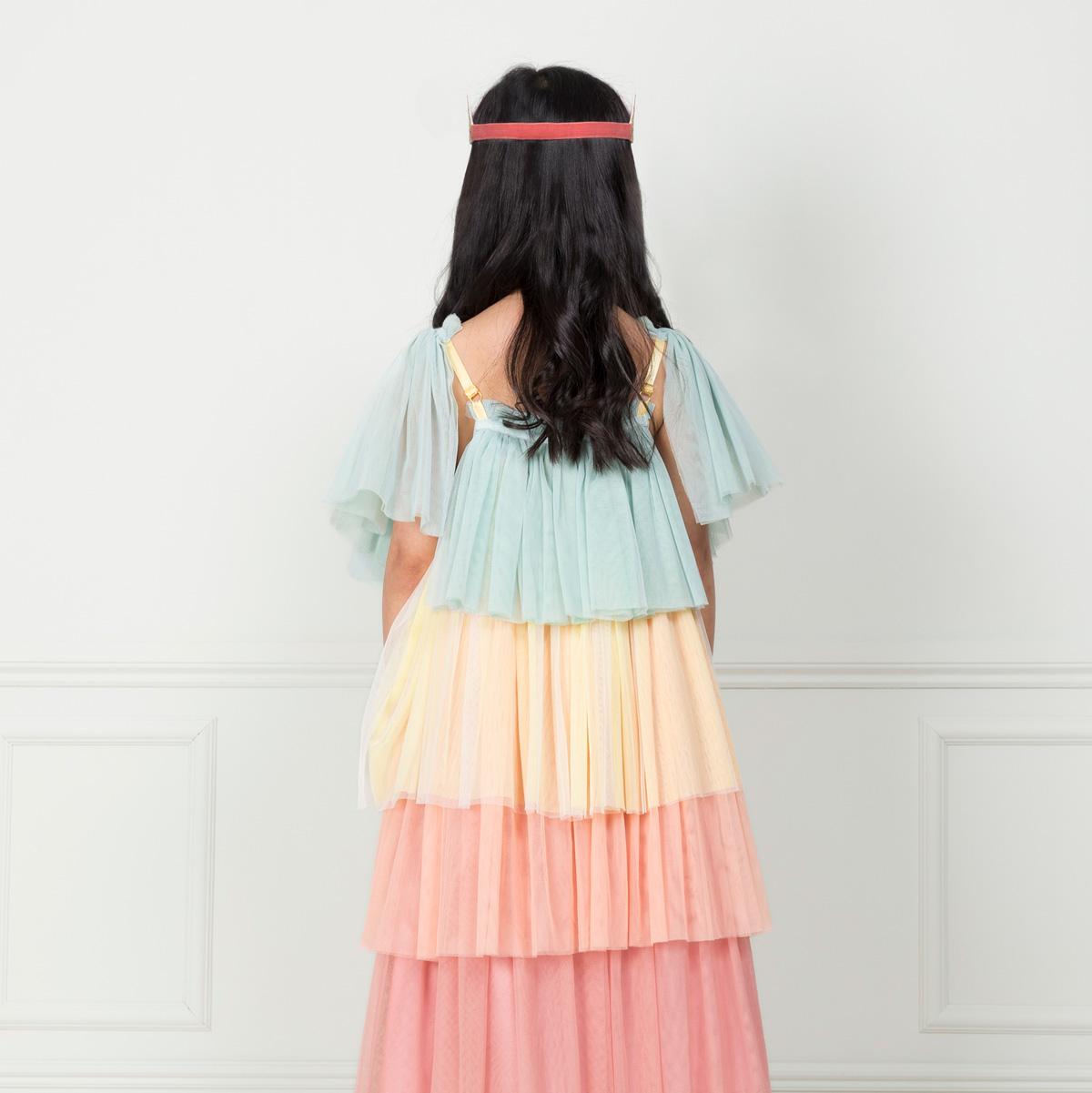 Rainbow Ruffle Princess Costume Set