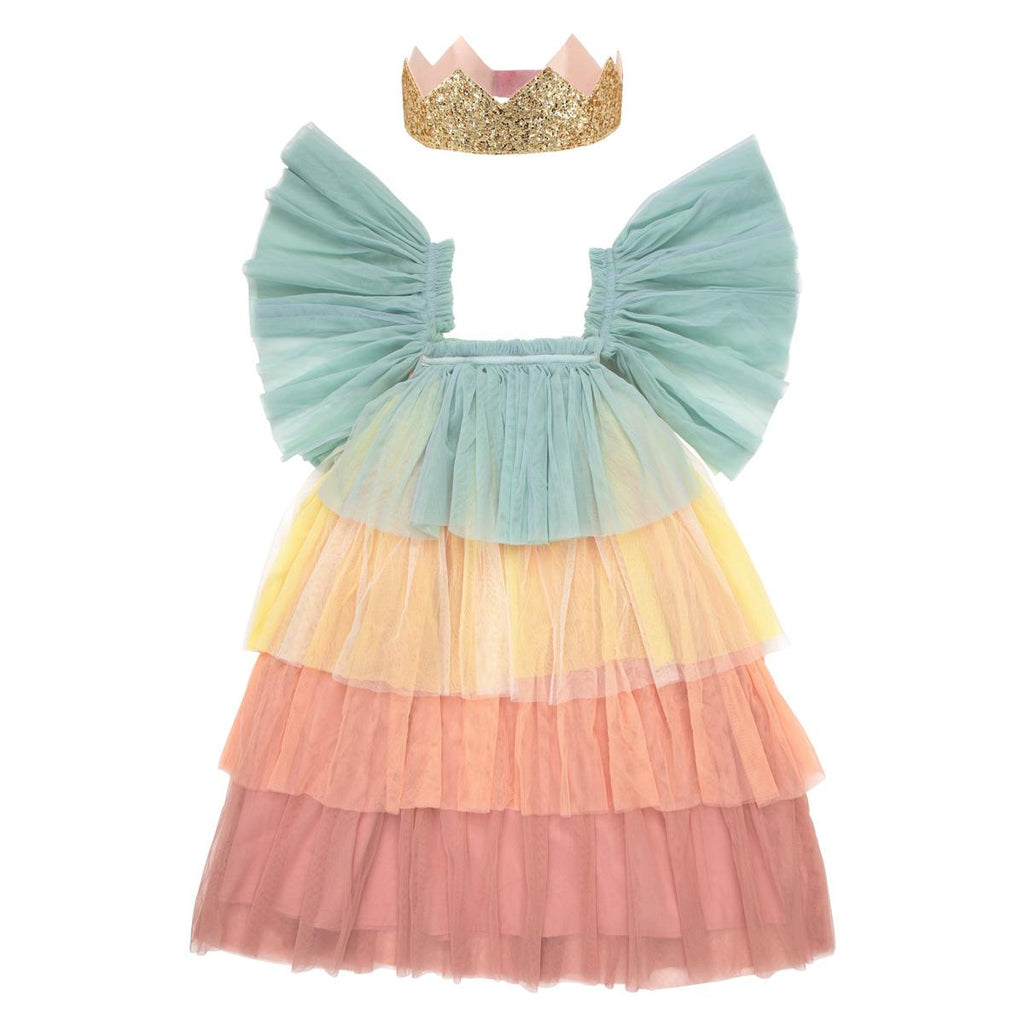 Rainbow Ruffle Princess Costume Set