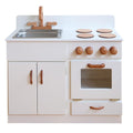 Classic Wooden Play Kitchen - White
