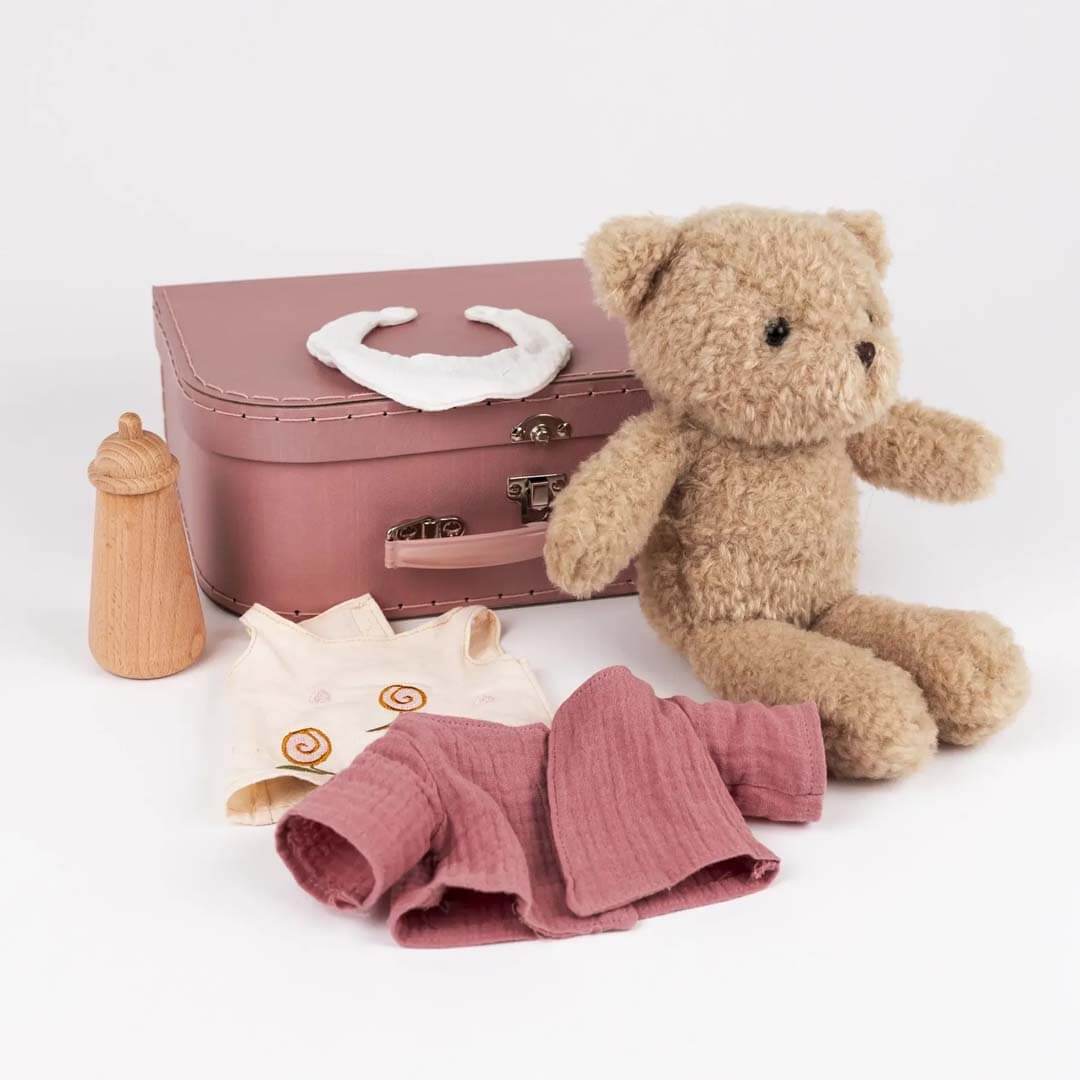 Morrisette Teddy Bear with Suitcase