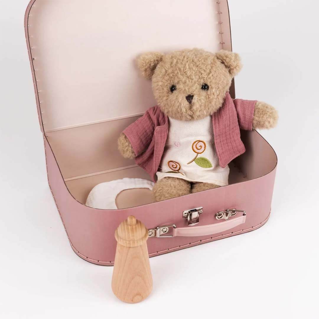 Morrisette Teddy Bear with Suitcase