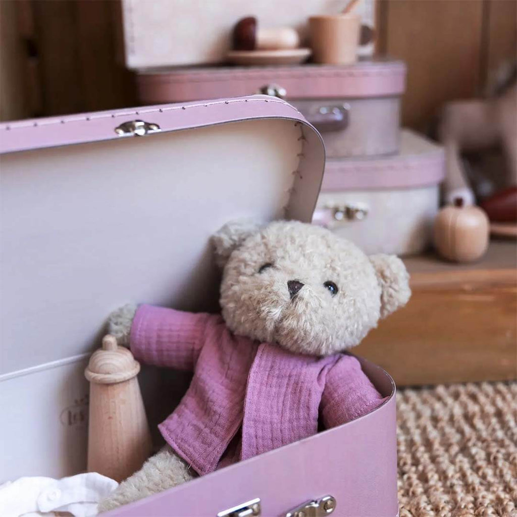 Morrisette Teddy Bear with Suitcase
