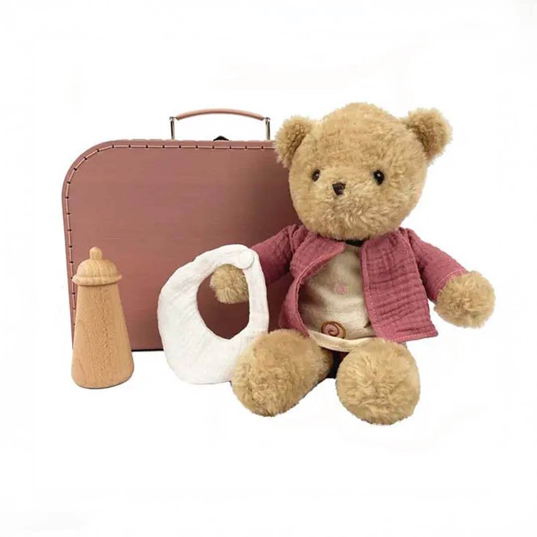Morrisette Teddy Bear with Suitcase