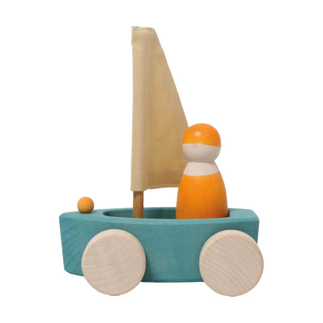 Little Land Yacht - Wooden Toy Sailboat
