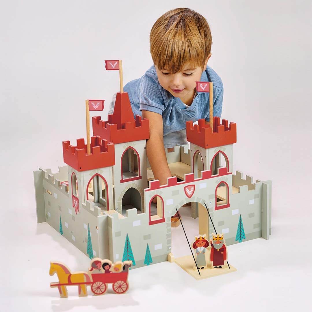Wooden King's Castle Playset