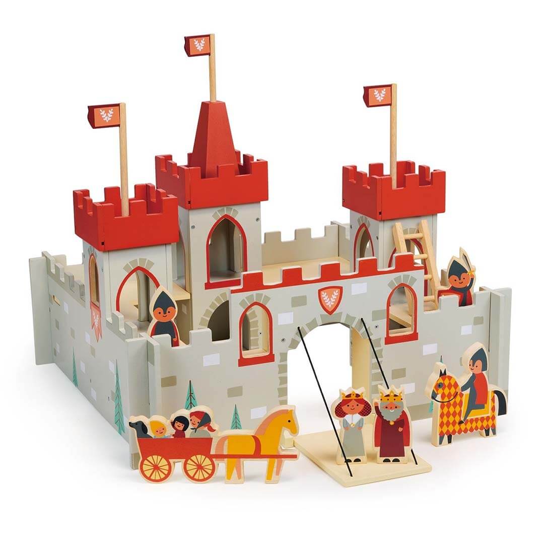 Wooden King's Castle Playset