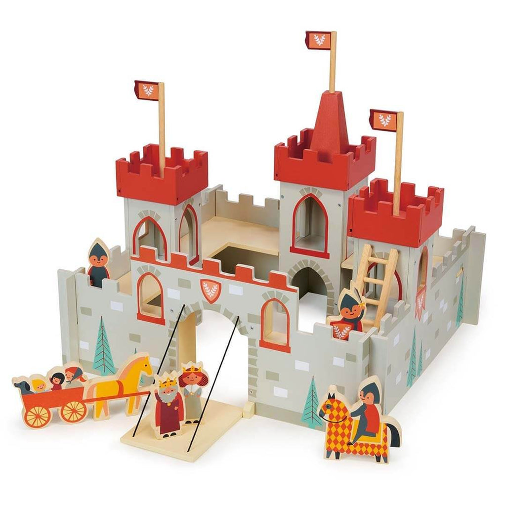 Wooden King's Castle Playset