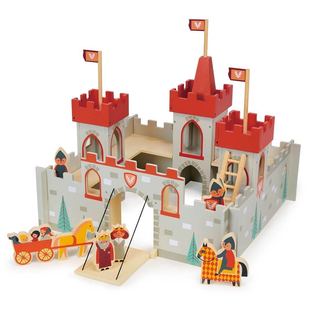 Wooden King's Castle Playset