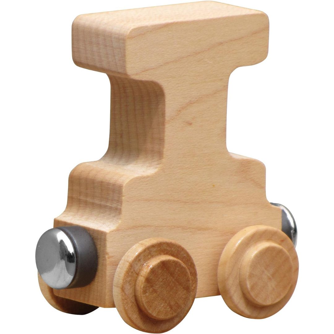 Natural Wooden Name Train Letters