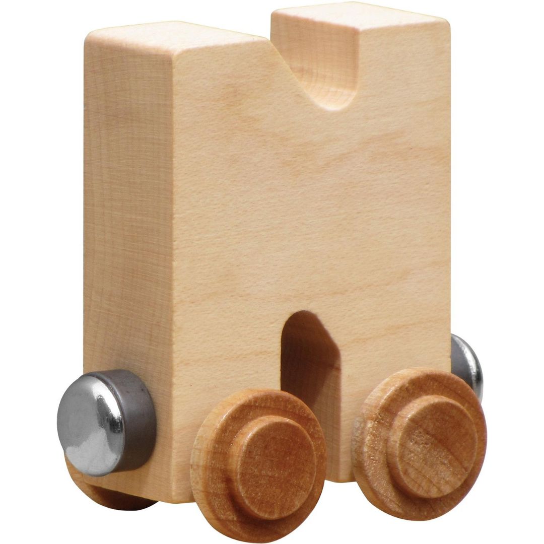 Natural Wooden Name Train Letters