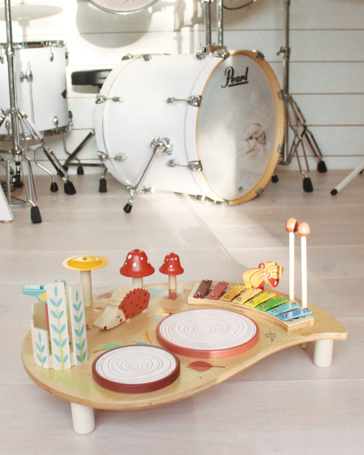 Wooden Musical Table