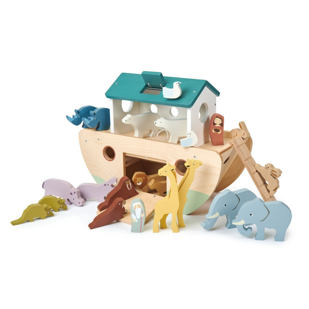 Wooden Noah’s Ark Play Set