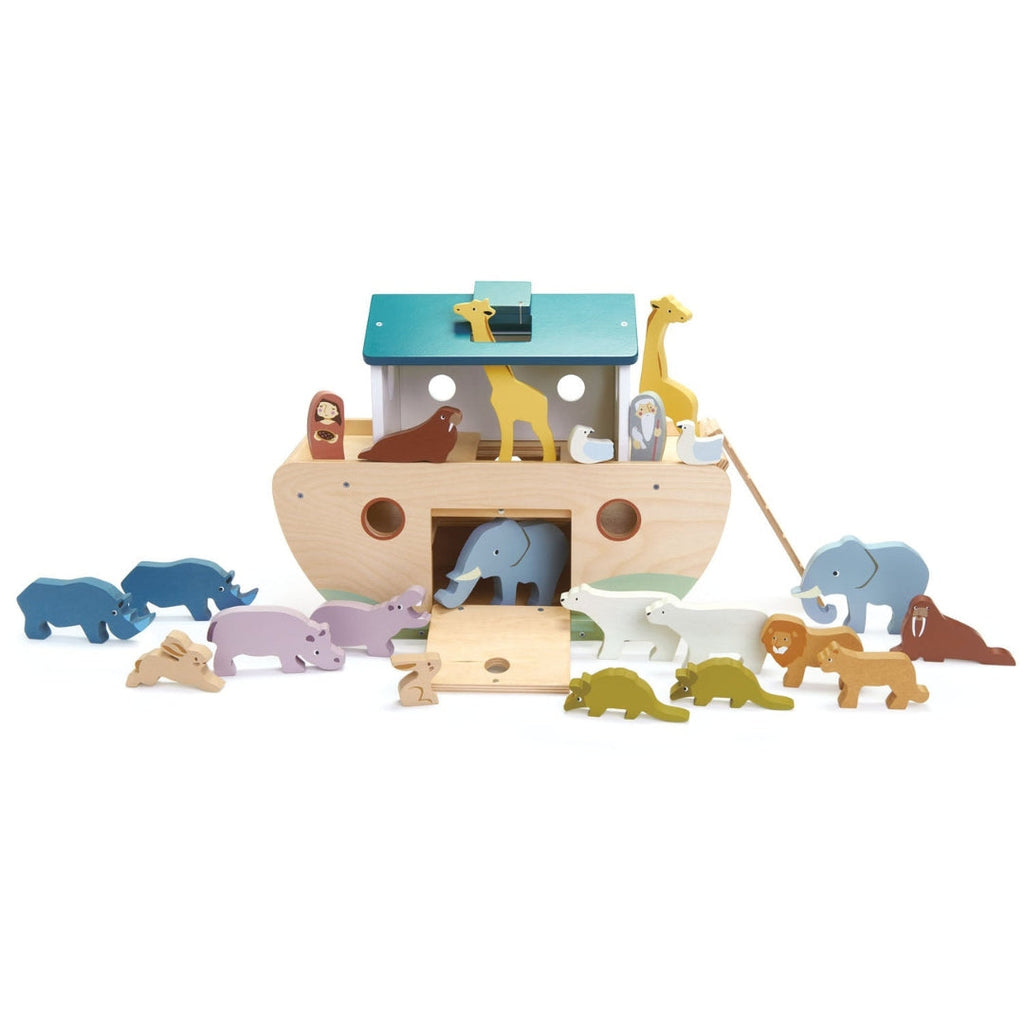 Wooden Noah’s Ark Play Set