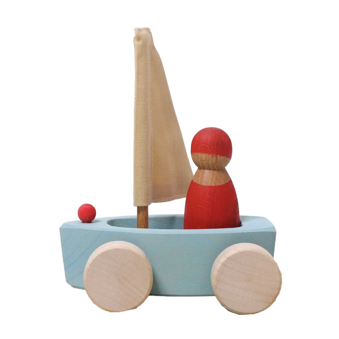 Little Land Yacht - Wooden Toy Sailboat