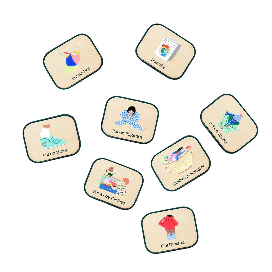 Get Dressed Activity Tiles