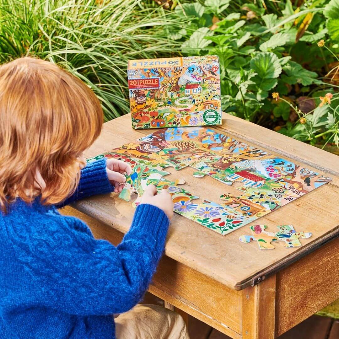 Fairy Cottage - 20-Piece Jigsaw Puzzle