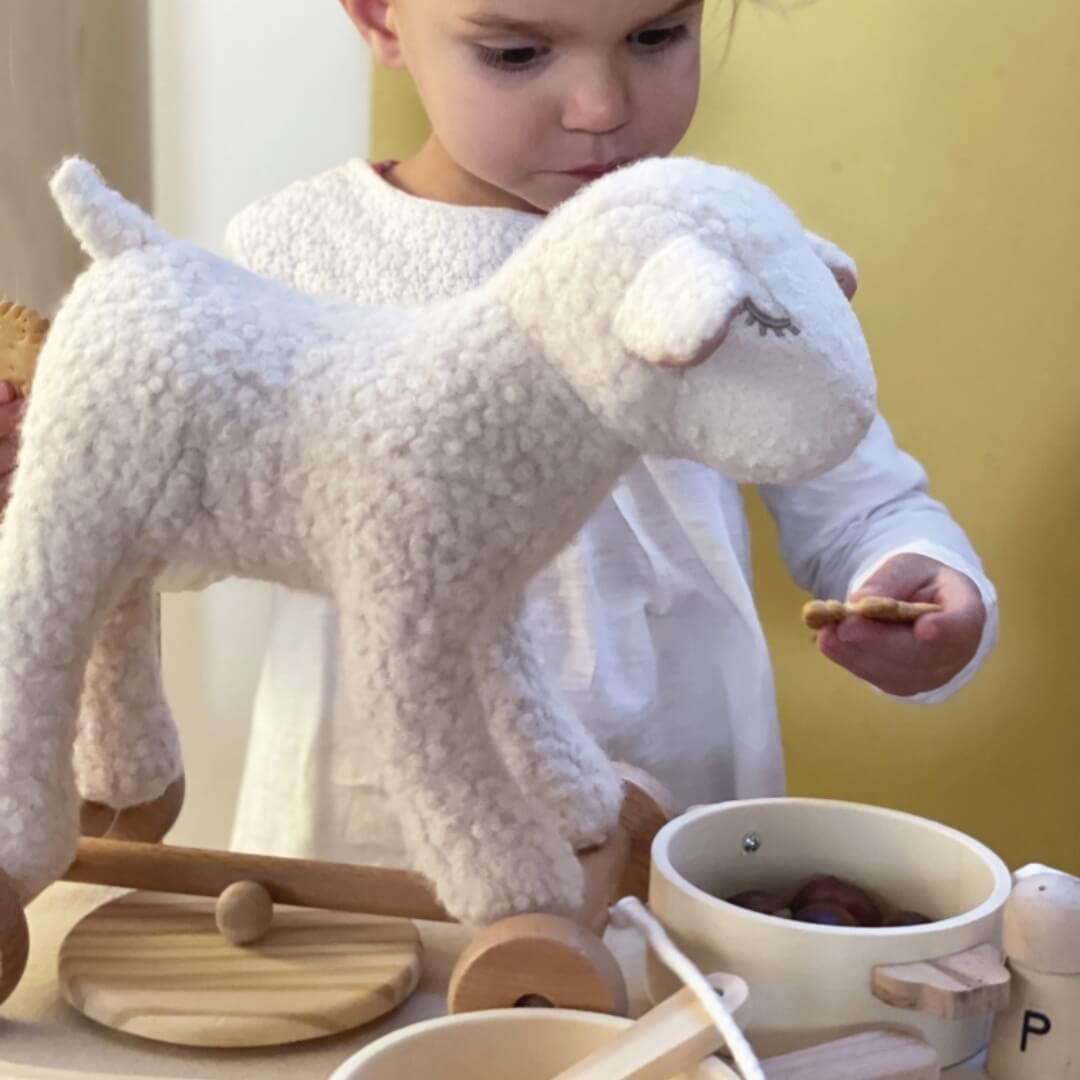 Mary the Lamb Pull-Along Toy
