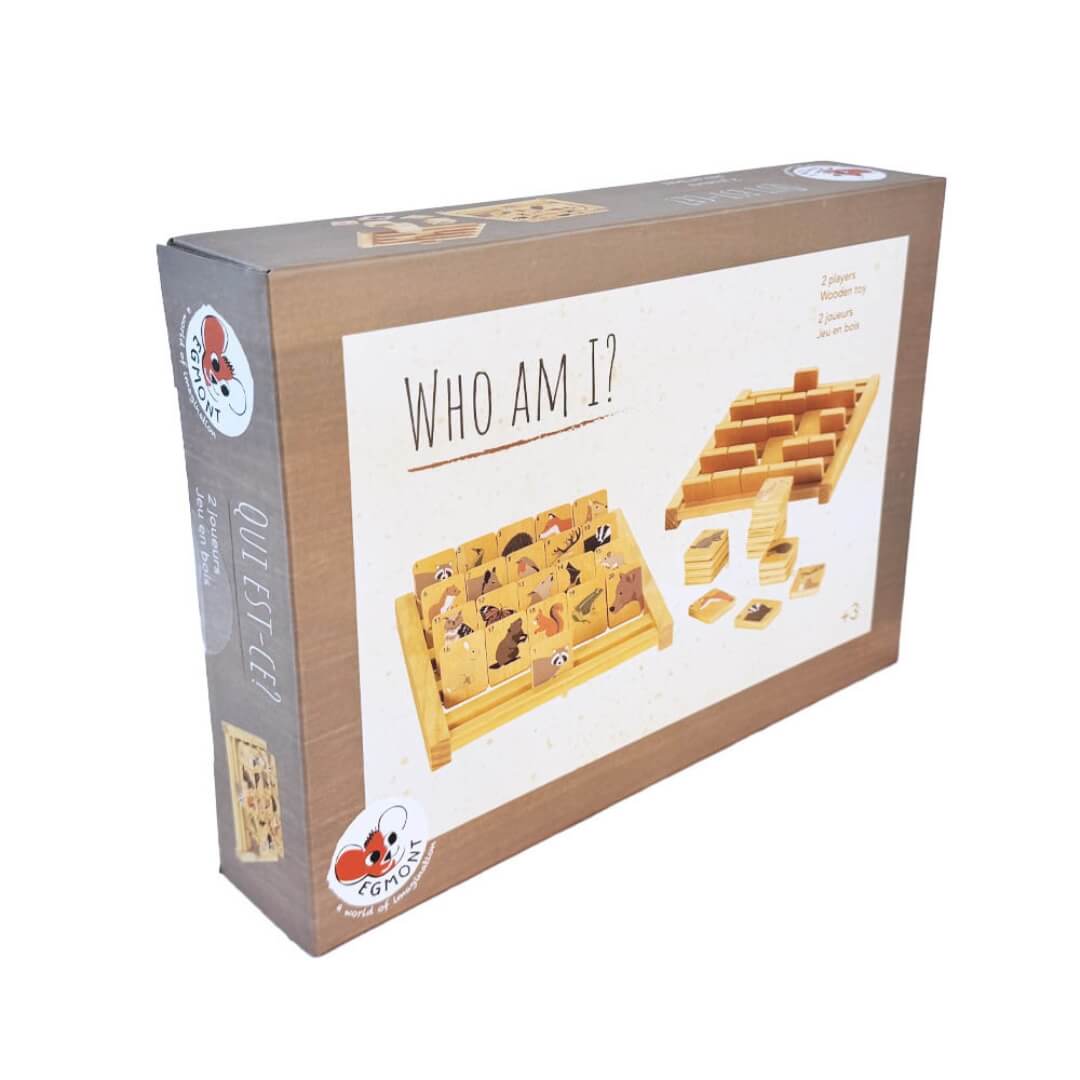 Who Am I? Wooden Guessing Game