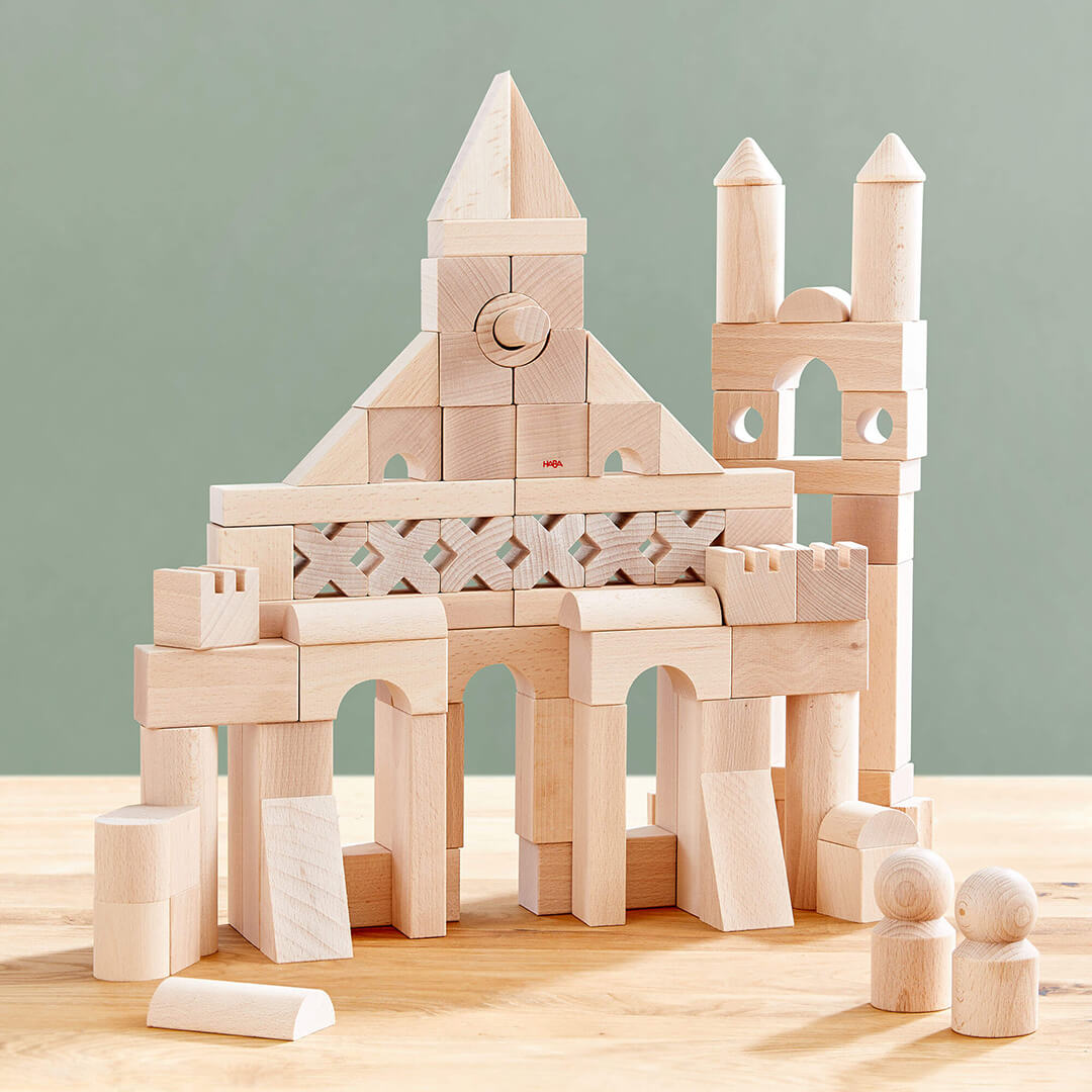 Wooden Building Blocks - Extra Large Set