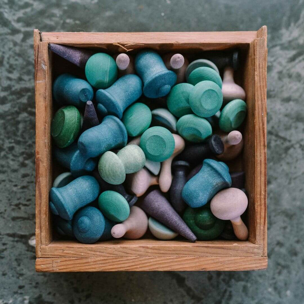 Wooden Mandala Mix Set - Cold