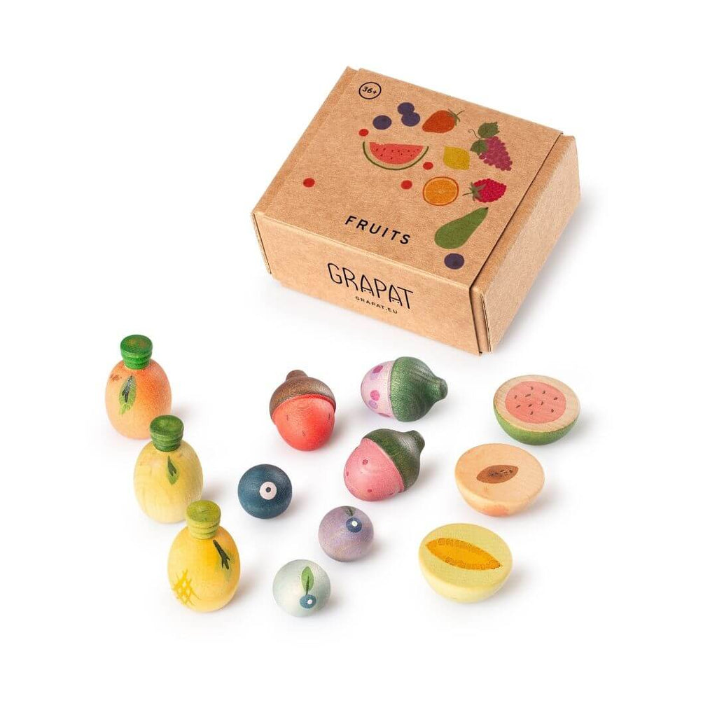 Wooden Fruit Play Set