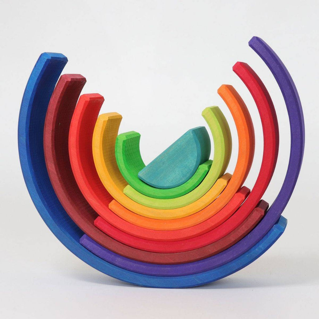 Wooden Counting Rainbow