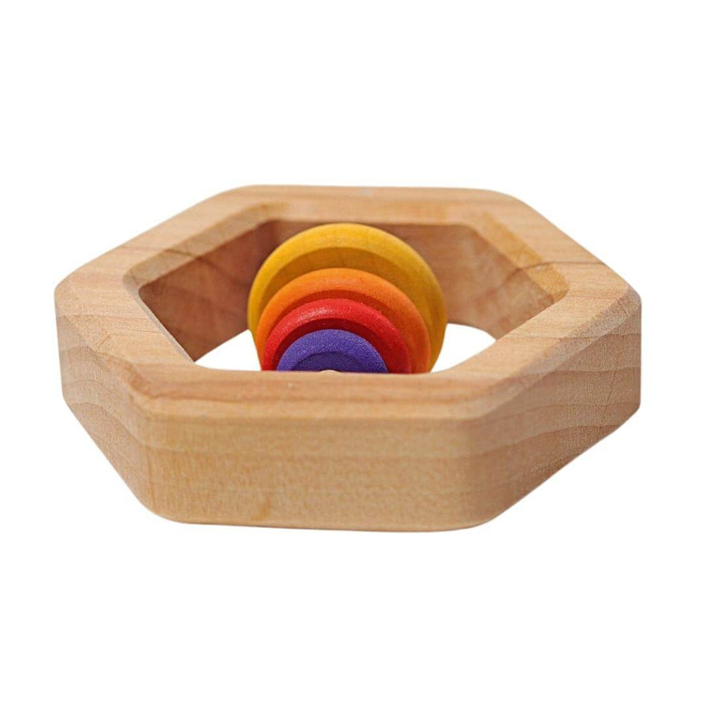 Honeycomb Hexagon Baby Rattle