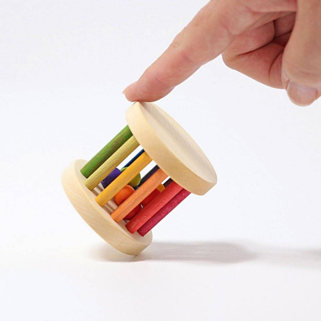 Mini Rolling Wheel Rattle