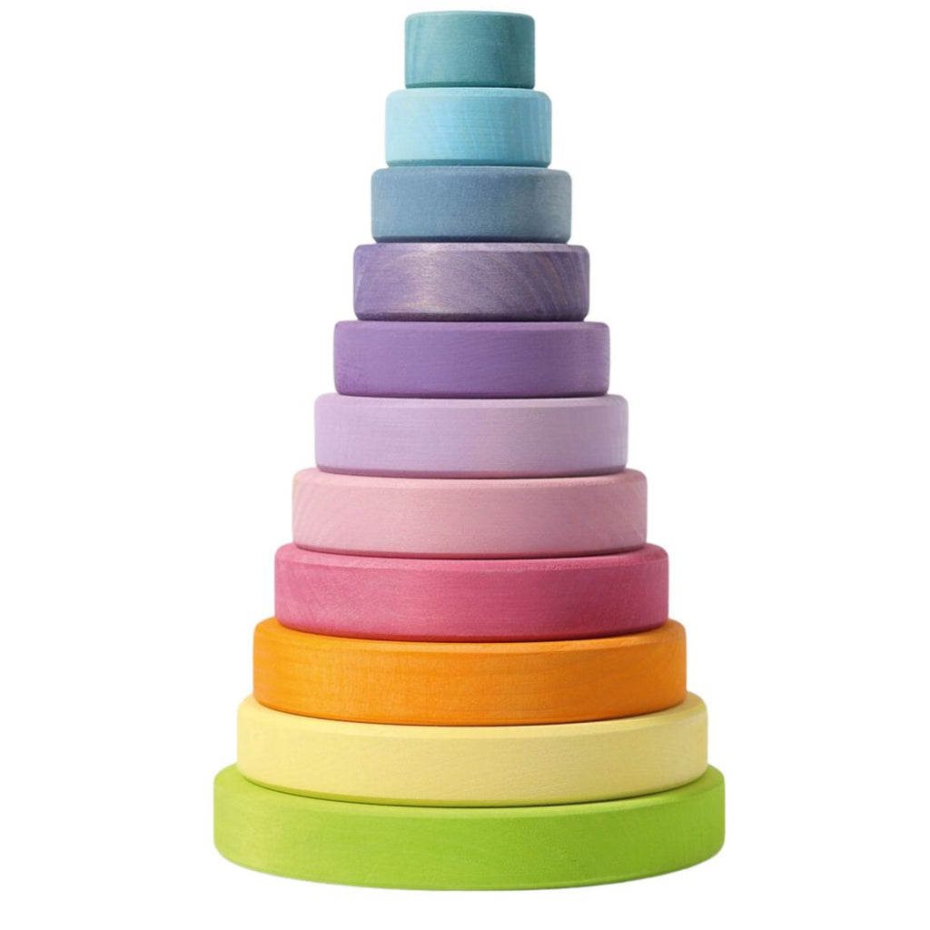Pastel Wooden Stacking Tower