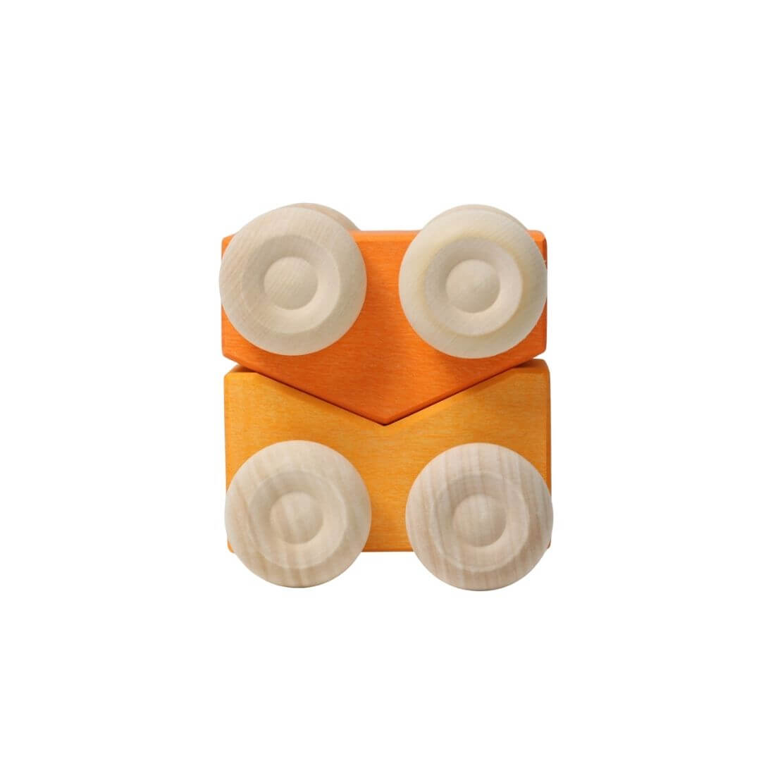 Wooden Stacking Cars