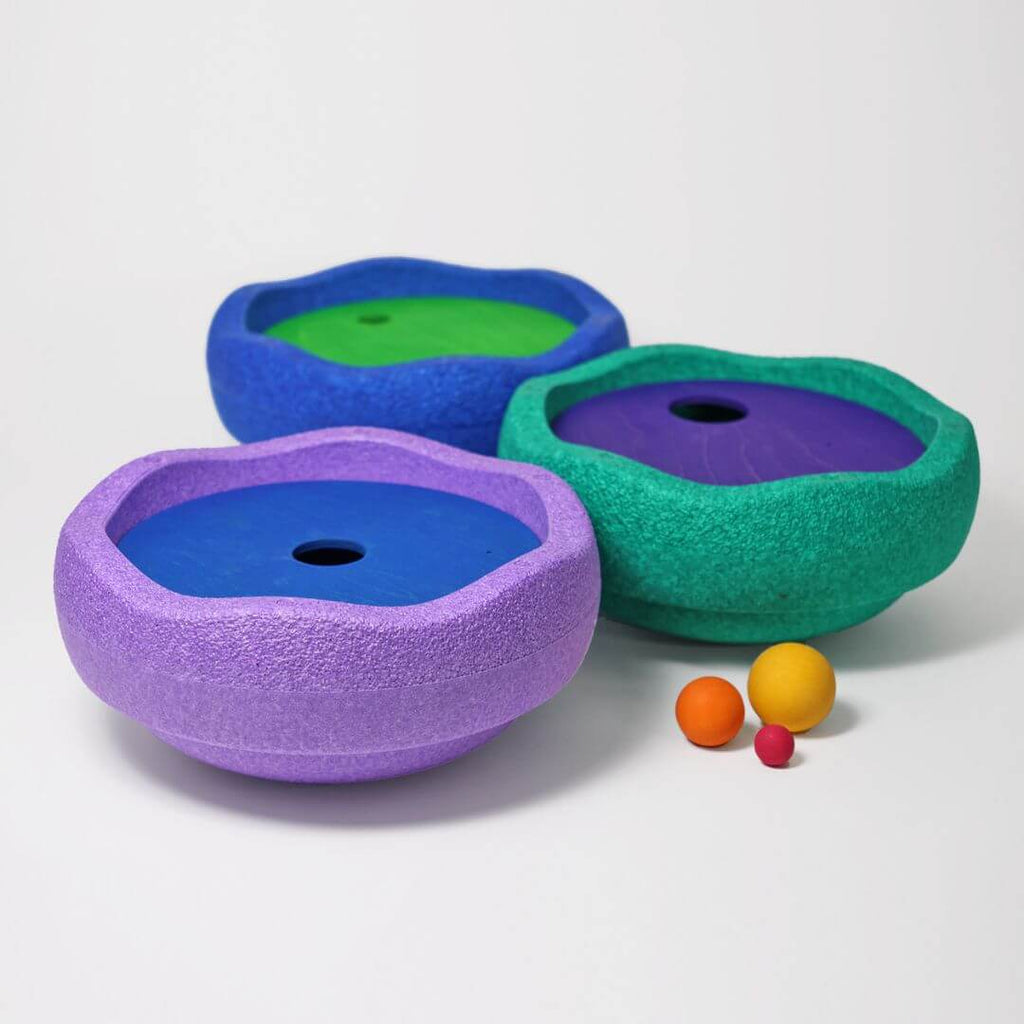 Grimm's x Stapelstein Rolling Discs - Rainbow
