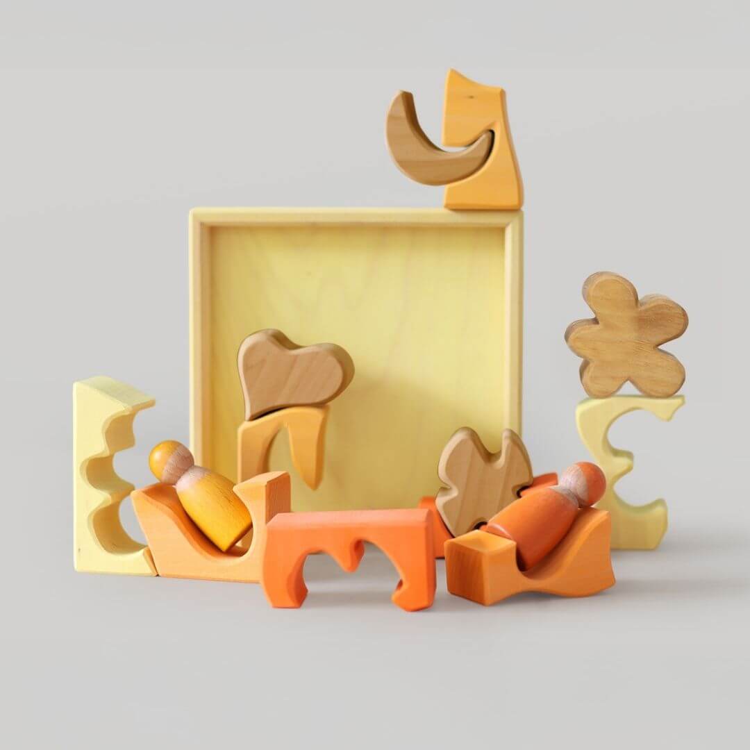Wooden Puzzle & Building Sets