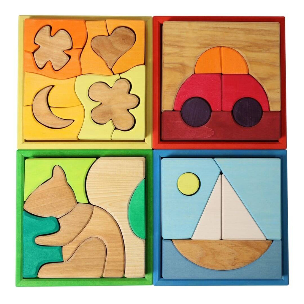 Wooden Puzzle & Building Sets