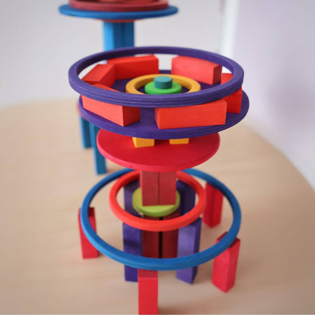 Rainbow Circles and Rings Set