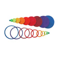 Rainbow Circles and Rings Set