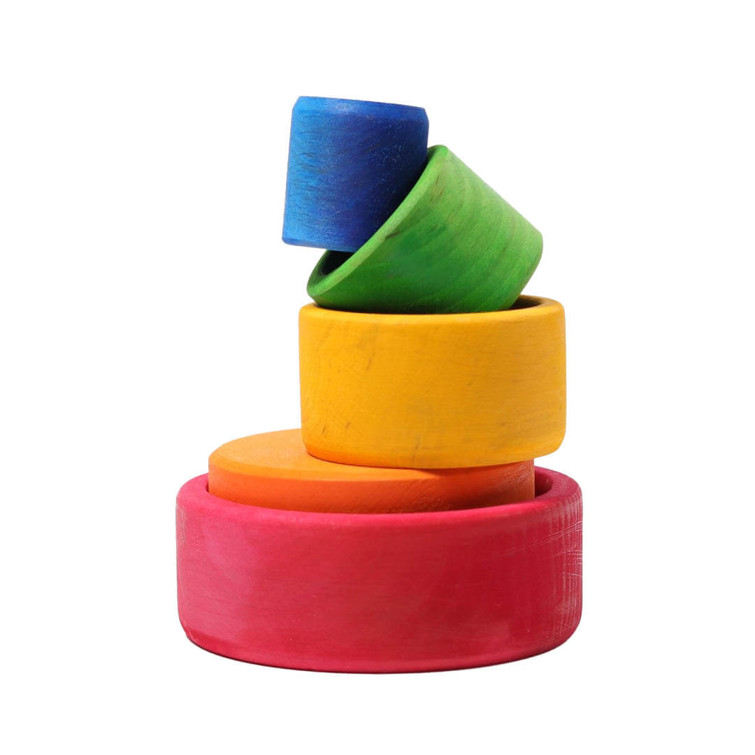 Rainbow Nesting Bowls