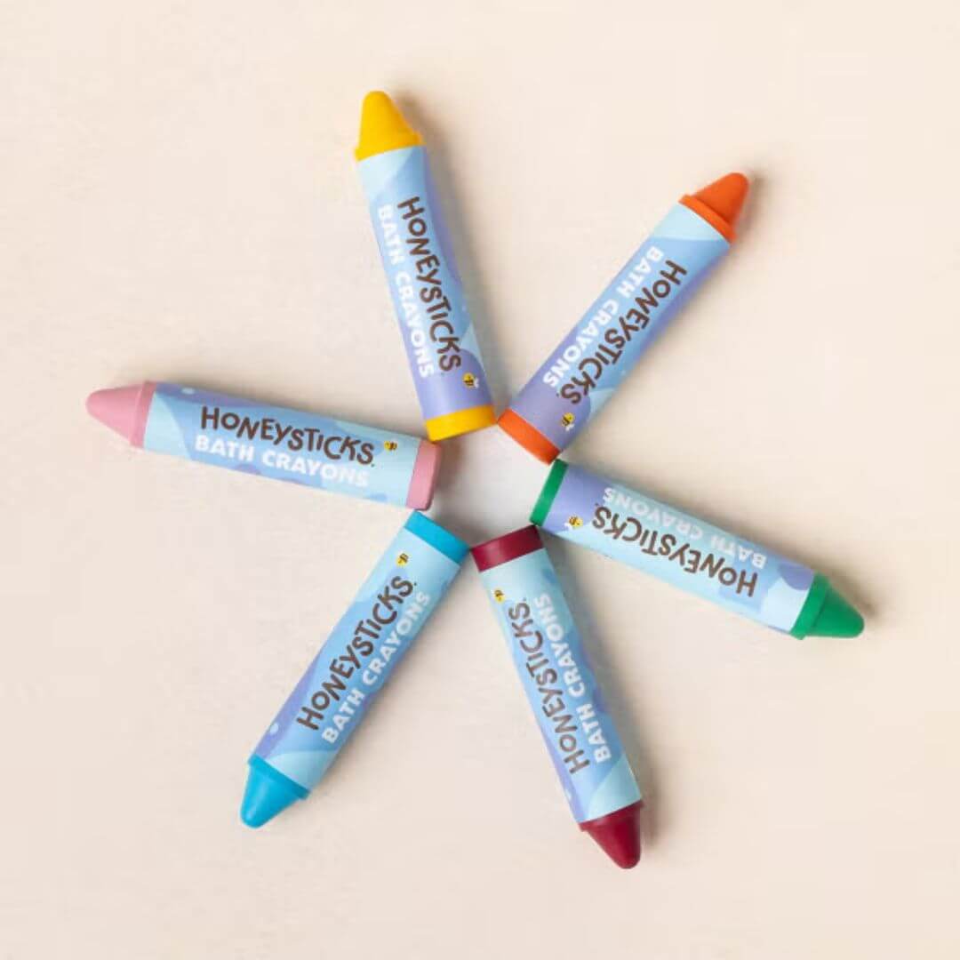 Super Jumbo Bath Crayons - 6 Pack