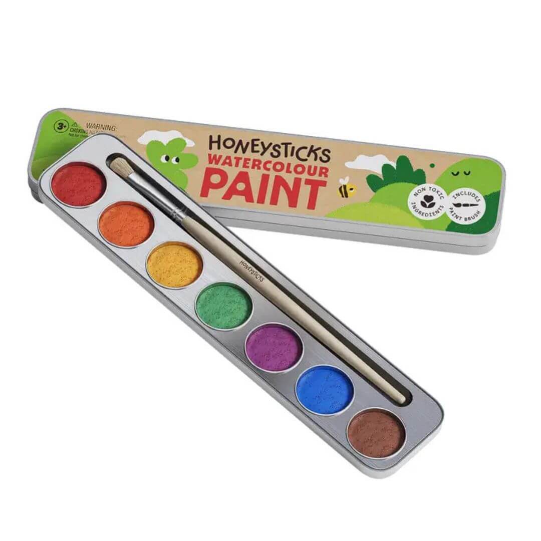 Non-Toxic Watercolor Paint Set - 7 pack