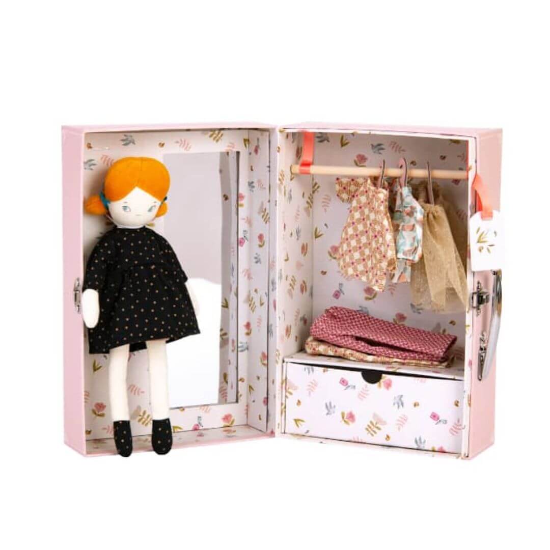 Dress-Up Doll & Wardrobe - Blanche