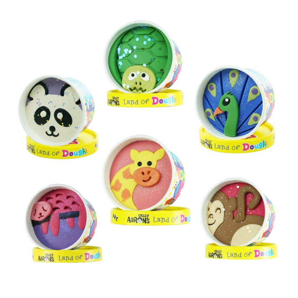 Zoo Animal Dough Cup