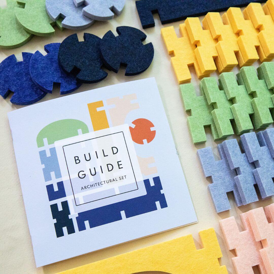 Architectural Felt Building Set