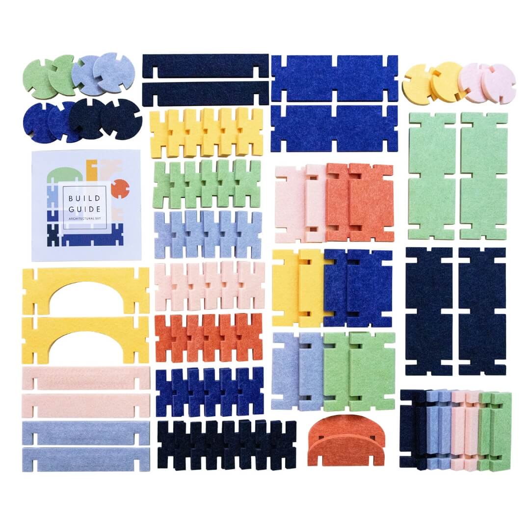 Architectural Felt Building Set