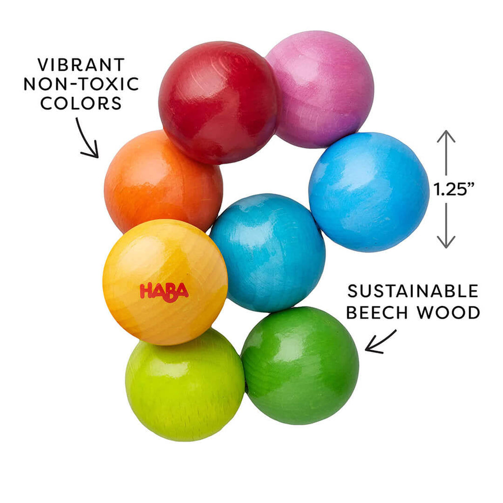 Magica Wooden Beads Clutching Toy