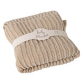 Knit Ribbed Baby Blanket