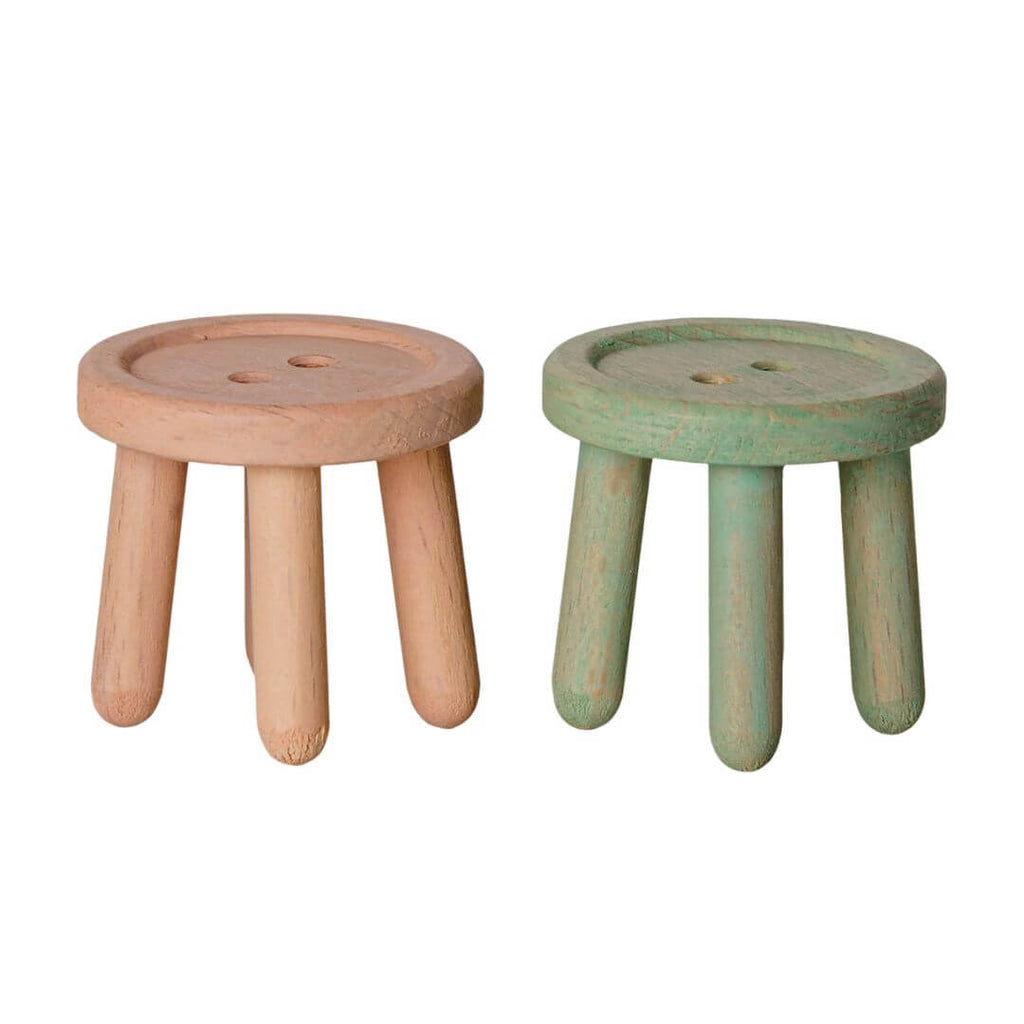 Button Stools for Mice – Set of 2