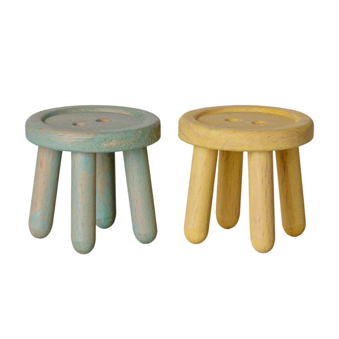 Button Stools for Mice – Set of 2