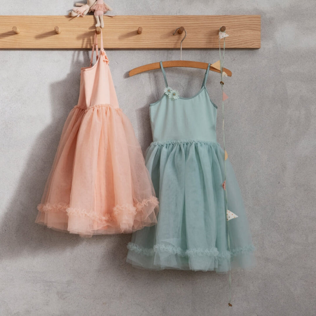 Tulle Princess Dress - Melon